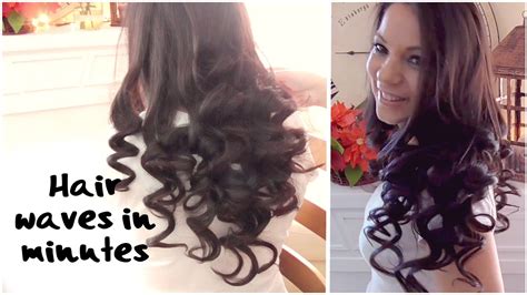 Diy How To Make Hair Curls In Few Minutes Fast And Easy Youtube