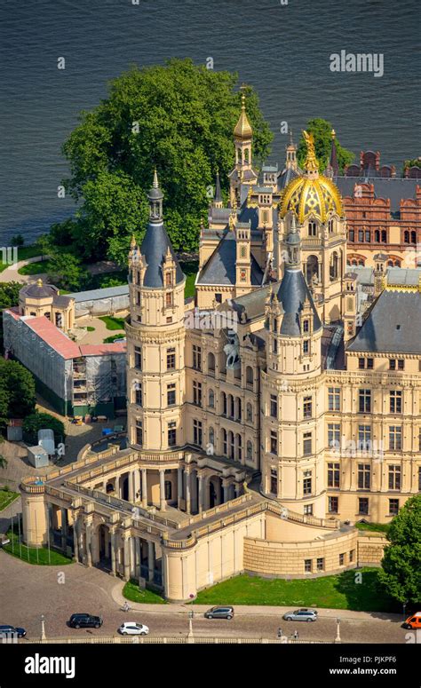 Schwerin Castle Castle Garden Castle Lake Schwerin Mecklenburg