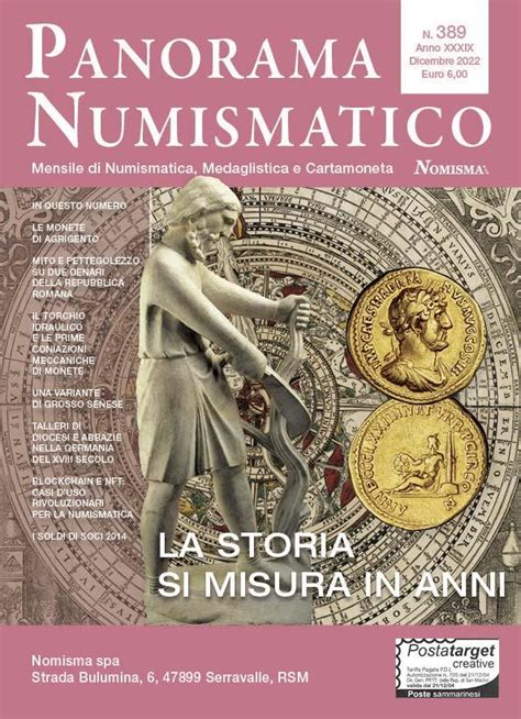 Panorama Numismatico N 389 Dicembre 2022 Nomisma Spa