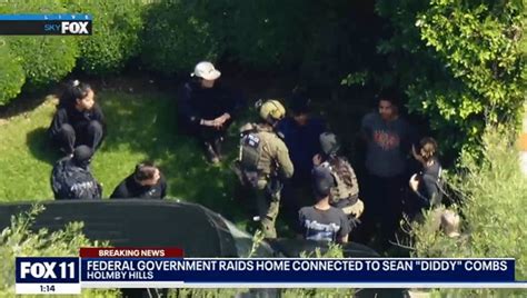 Sean P Diddy Combs Homes Raided By Homeland Security As Part Of Federal Sex Trafficking Case