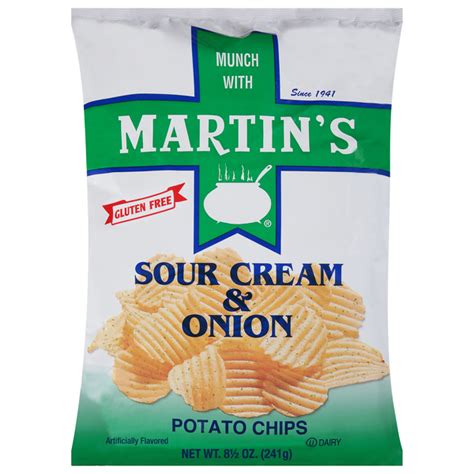 Save On Martins Potato Chips Sour Cream And Onion Order Online Delivery