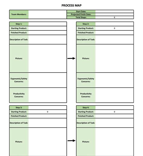 40 Free Process Map Templates (Excel, PowerPoint, Word)