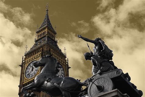 London, Statue of Boudica, Big Ben Photographic Print - Etsy