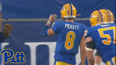 Pitt S Kenny Pickett Catches Game Winning Touchdown YouTube