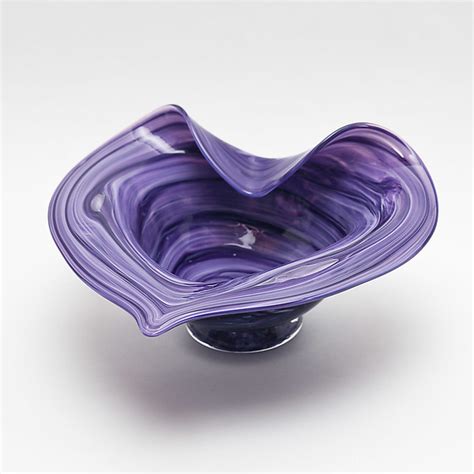 Heart Bowl by Bryan Goldenberg (Art Glass Bowl) | Artful Home