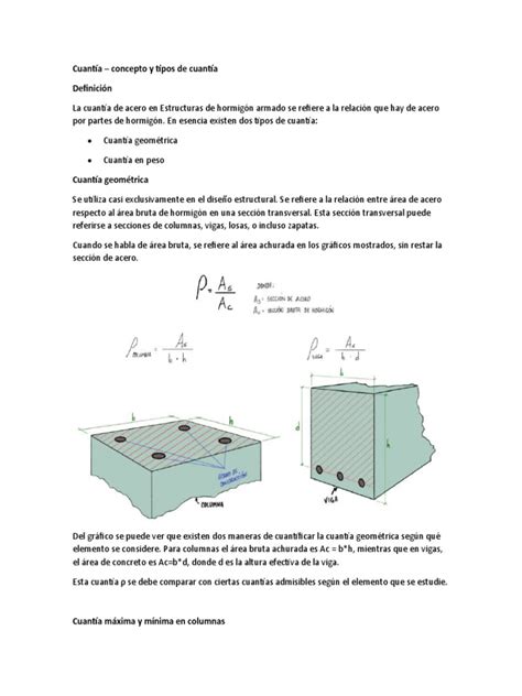 Cuantía Pdf Hormigón Acero