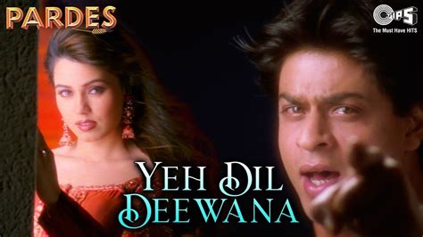 Yeh Dil Deewana Lyrical Video Pardes Sonu Nigam Hema Sardesai