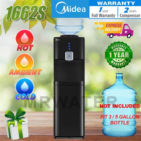 Midea Hot Warm Cold Bottlo Type Water Dispenser Floorstanding Compressor NOT INCLUDE