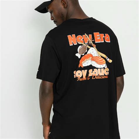 Футболка New Era Food Graphic - чорний (black)