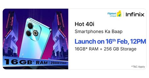 Infinix Hot I Microsite Goes Live On Flipkart Set To Launch In India On Th February