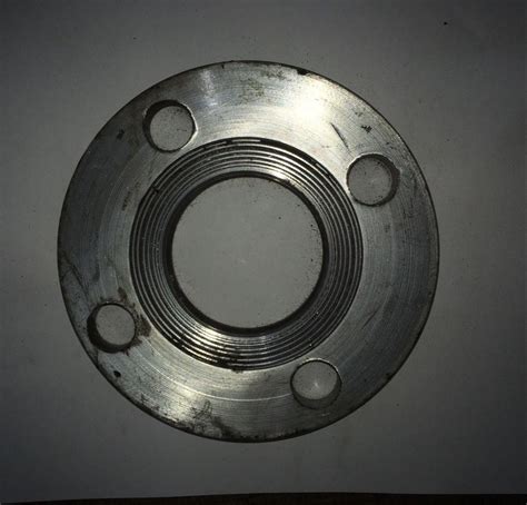 ASTM A105 6 Inch Mild Steel Slip On Flange For Oil Industry At 150