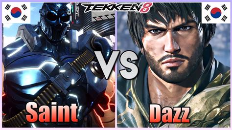 Tekken Saint Jack Vs Dazz Shaheen Ranked Matches Youtube