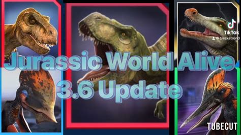 Jurassic World Alive Update YouTube