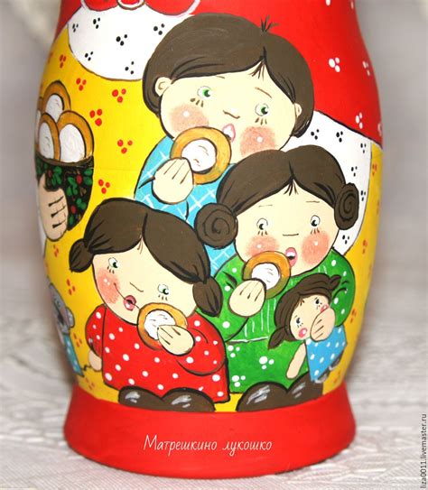 Ладушки-ладушки 2. Матрешка 5-ти местная – заказать на Ярмарке Мастеров ...