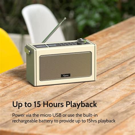 Купить DAB/ DAB Plus радио / FM-радио с Bluetooth, портативное цифровое ...