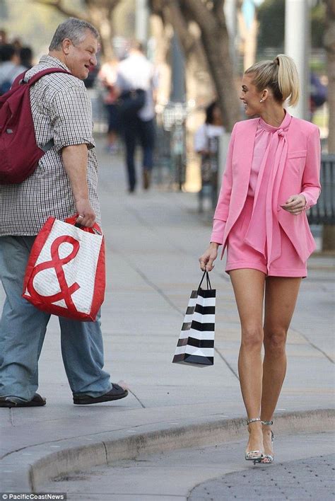 AnnaLynne McCord Looks Legally Blonde In Bright Pink Suit Pink Suit