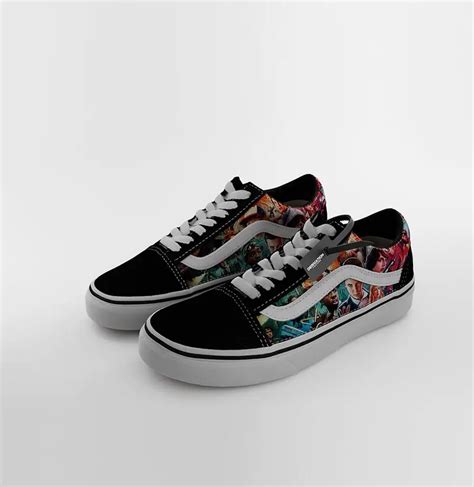 Custom Stranger Things Vans - Unique Custom Sneakers