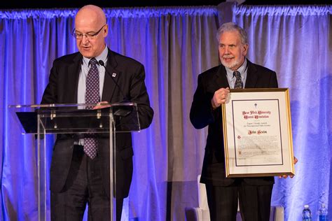 Nyu Alumni Honoree John Sexton