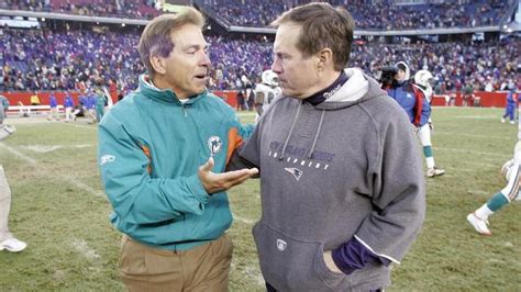 Bill Belichick, Nick Saban have more in common than you think