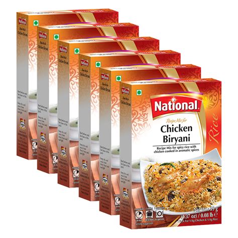 National Foods Chicken Biryani Recipe Mix 137 Oz 39g South Asian Mixed Spice Powder Meat