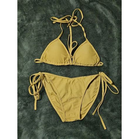 bikini สปาเกตต สเหลองคสตารด มอ2 Shopee Thailand