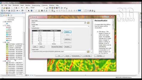 Tutorial Arcgis Cap11 02 Reclasificación De Un Raster Youtube