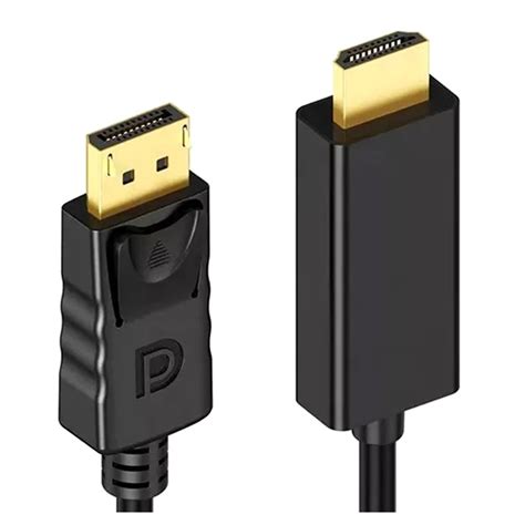 Displayport HDMI kábel Displayport dugó HDMI dugó 4K eMAG hu