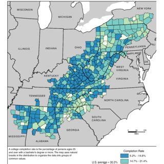 Economic Status Of Appalachian Counties Across States