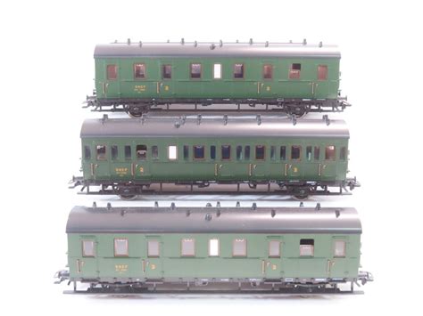 M Rklin H Model Train Passenger Carriage Set X Axle