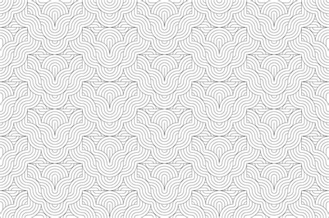 Premium Vector | A wallpaper design that shows a pattern of curved lines