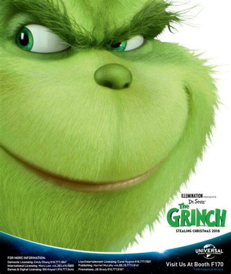 Photo First Poster For The Grinch Teases Benedict Cumberbatchs Take