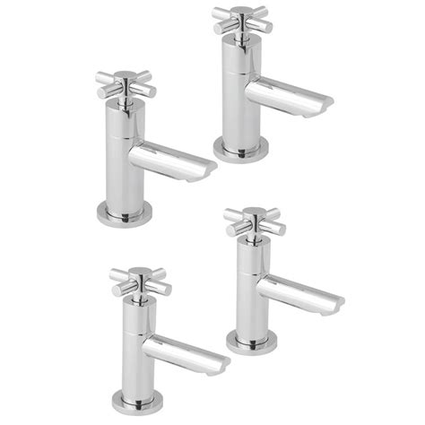 Deva Motif Chrome Basin And Bath Taps Pack Set Bathroom Tap Pack From Taps Uk