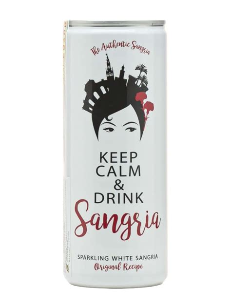 Sparkling White Sangria Cocktail lon pha sẵn Sành Rượu