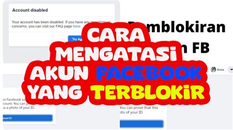 Cara Mengatasi Akun Facebook Yang Terblokir