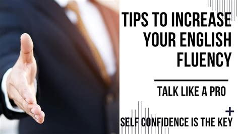 Improve Your English Fluencytips To Increase Your Confidence Talk