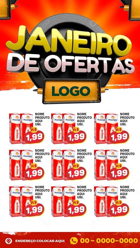 Baixar Encarte Stories Janeiro De Ofertas Supermercado Cervejas Social