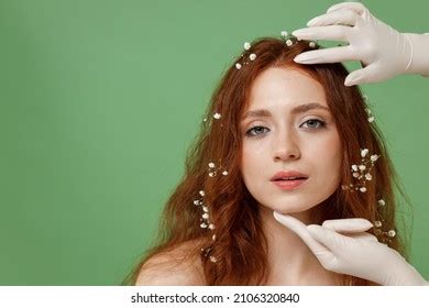 Beautiful Half Naked Topless Redhead Hair Stock Photo Shutterstock