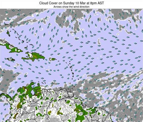 Barbados Cloud Cover On Tuesday 22 Nov At 2pm AST