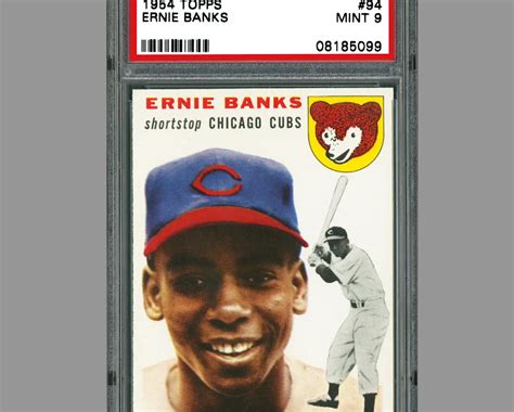 The Top 5 Most Expensive Ernie Banks Baseball Cards: A Breakdown