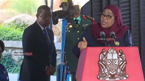 RAI SAMIA AMCHANA WAZIRI MPYA ULE UGOMVI WANGU MIMI NANYI NENDA