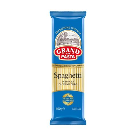 Макаронные изделия «Spaghetti», 450 г, Grand di Pasta, РФ – ImEx Trade