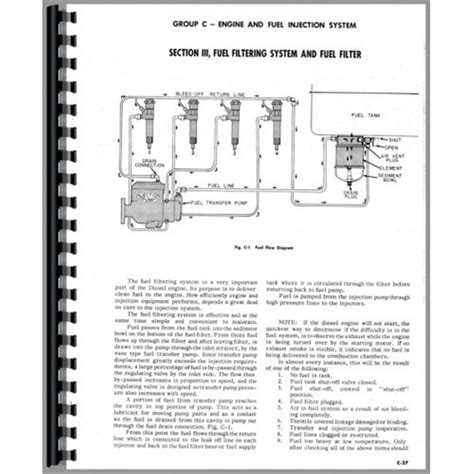 Case 188d Engine Service Repair Manual Ebay