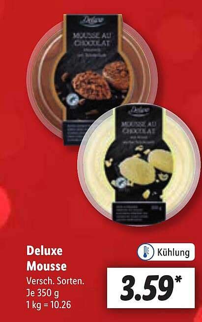 Deluxe Mousse Angebot Bei Lidl Prospekte De