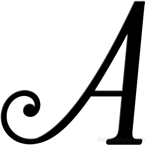 Fancy Letter A Free Image Download