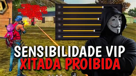 SENSI IGUAL XIT A MELHOR SENSIBILIDADE Para SUBIR CAPA No FREE FIRE