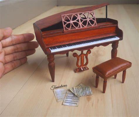 Miniature Grand Piano Miniatures Piano Grand Piano