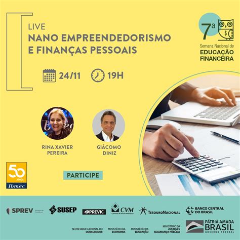 Semana ENEF Palestra Nano empreendedorismo e Finanças Pessoais