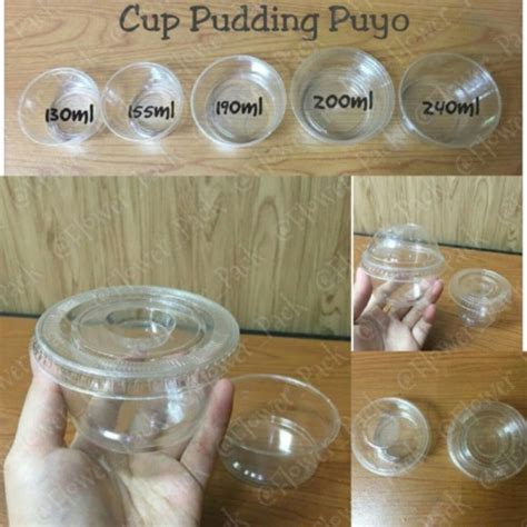 Jual Cup Pudding Ml Cup Puding Puyo Tutup Kota Tangerang