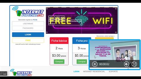 Plantilla Hotspot Con Video De Publicidad Mikrotik Youtube