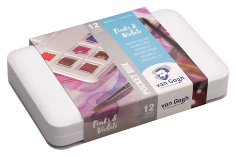 Van Gogh Pocket Box Pinks Violets